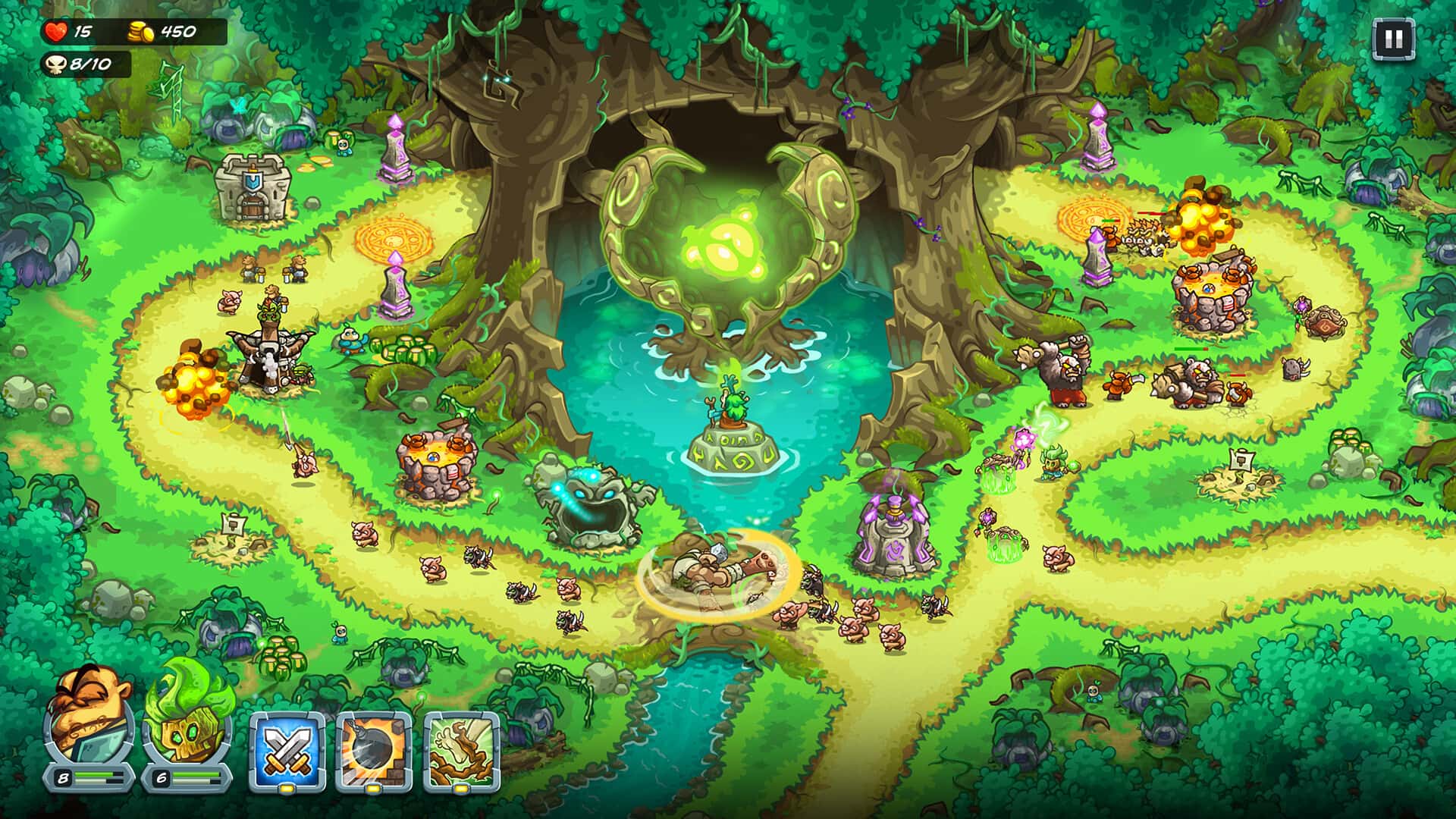 王国保卫战5 联盟 Kingdom Rush Alliance 中文版全息投影